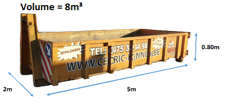 Big bag afmetingen Big bag afmetingen